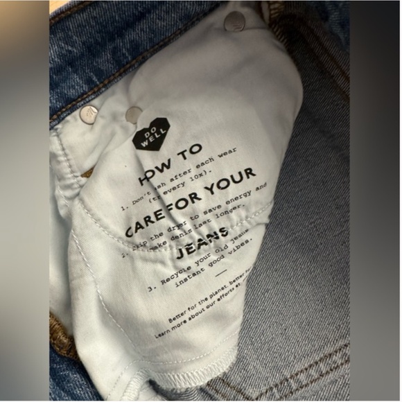 BNWT- Madewell 'Perfect Vintage Crop' Raw Hem Jeans (26) - Picture 10 of 12